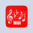 MIDI Partition icône