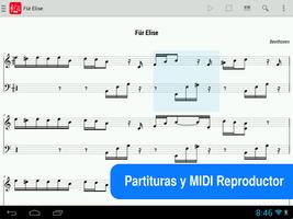 MIDI Partitura captura de pantalla 2