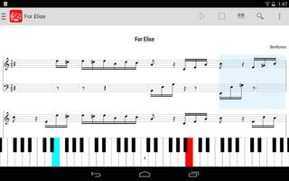 MIDI Partitura captura de pantalla 1