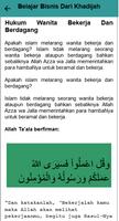 Belajar Bisnis Dari Siti Khadijah स्क्रीनशॉट 3