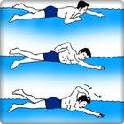 learn swimming techniques icon