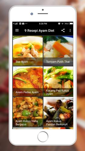 9 Resepi Ayam Diet For Android Apk Download