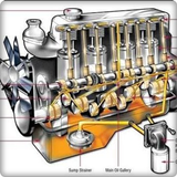 基本的な自動車エンジンを学ぶ アイコン