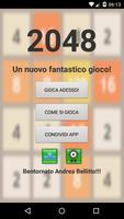 2048 - Gioco الملصق