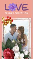 Amour cadres photo collection - Stickers & collage Affiche