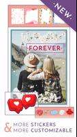 Amour cadres photo collection - Stickers & collage capture d'écran 2