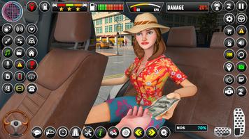 City Taxi Simulator Car Drive ảnh chụp màn hình 3