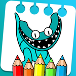 Rainbow friends 2 coloring icon