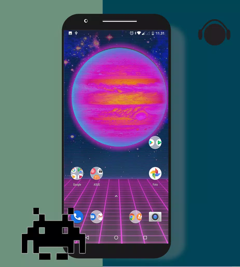 Tải xuống APK AMOLED And Pixel Art Wallpaper 4k & HD cho Android