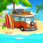 Funky Bay: Farm Adventure game أيقونة