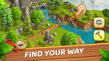 Funky Bay: Farm Adventure game โปสเตอร์