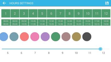 Planner Daily Schedule Time Table Maker Railway capture d'écran 3