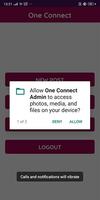 One Connect Admin syot layar 2