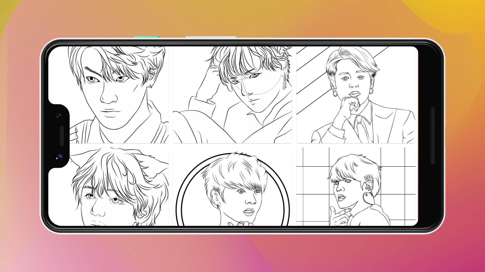 BTS how to draw ⋆ artworkout APK for Android Download