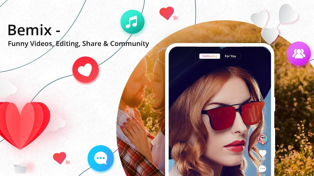Bemix - Funny Videos, Editing, Share & Community APK for Android Download Bemix - Funny Videos, Editing, Share & Community APK for Android Download