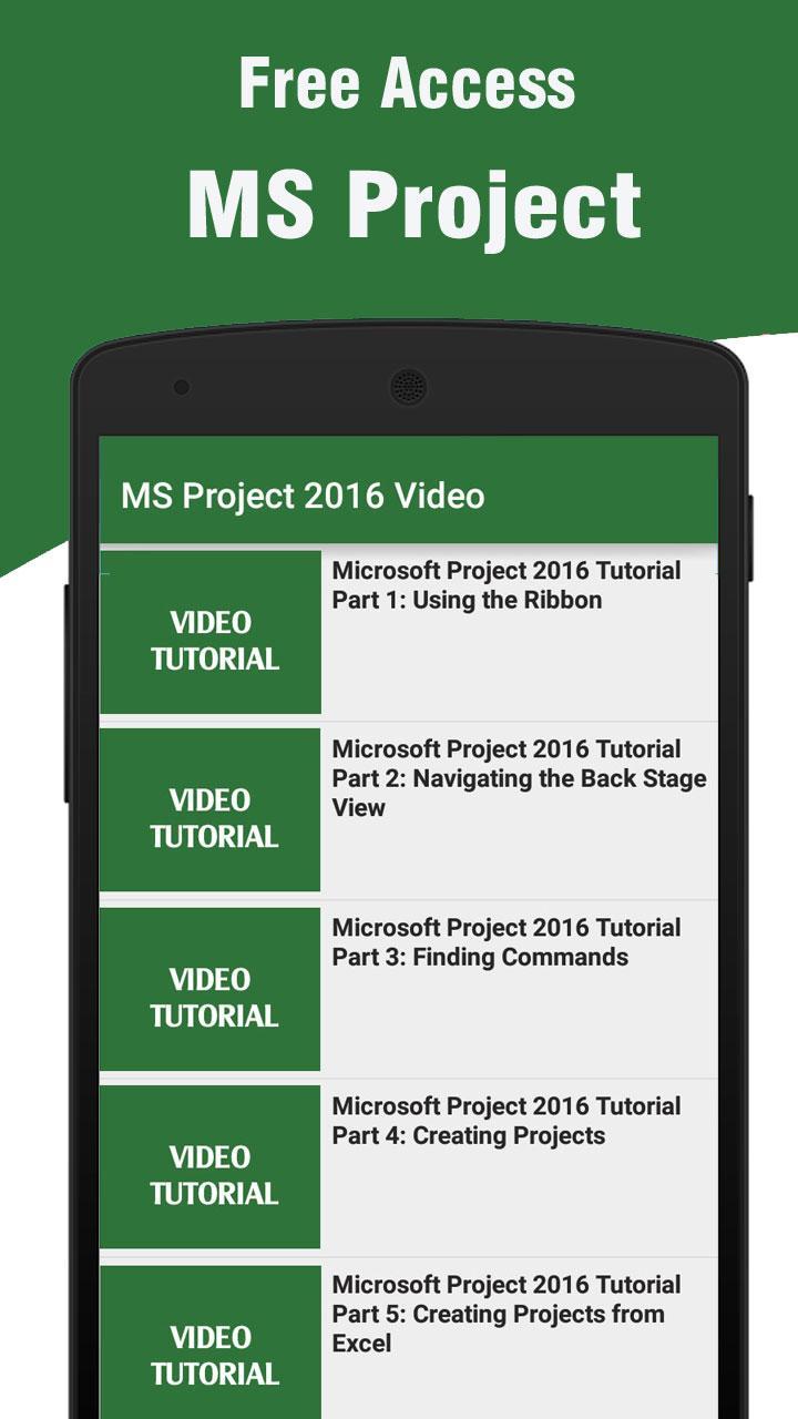 Learn Ms Project For Android Apk Download