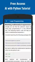 AI with Python Tutorial تصوير الشاشة 1