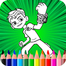 Coloring Pages For Ben Ten Alines APK