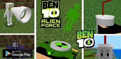 Ben 10 Alien Mod For MCPE captura de pantalla 1