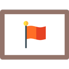 Flag Country Rectangle ícone