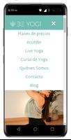 BeYogi - Clases de Yoga online capture d'écran 1