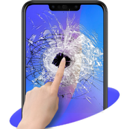 Cracked Screen Effect (joke)