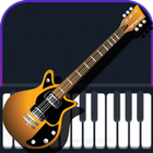 Guitare (piano) icône