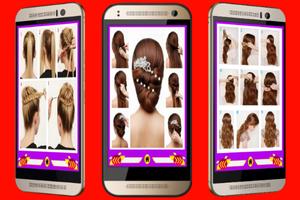 step by step- Hairstyles পোস্টার