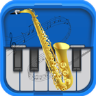 saxophone - (piano) icône