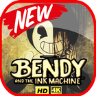 bendy black | the ink machine real puzzle game أيقونة