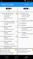 Dansk TV Guide स्क्रीनशॉट 1