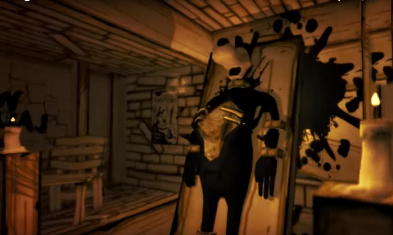 Мод на чернильная машина. БЕНДИ из игры Bendy and the Ink Machine. БЕНДИ Скриншоты. БЕНДИ 1 часть. Первая версия БЕНДИ.