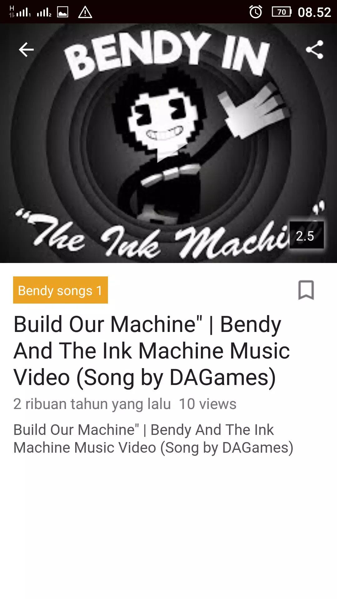 BENDY AND THE INK MACHINE SONG (Build Our Machine) LYRIC VIDEO - DAGames 
