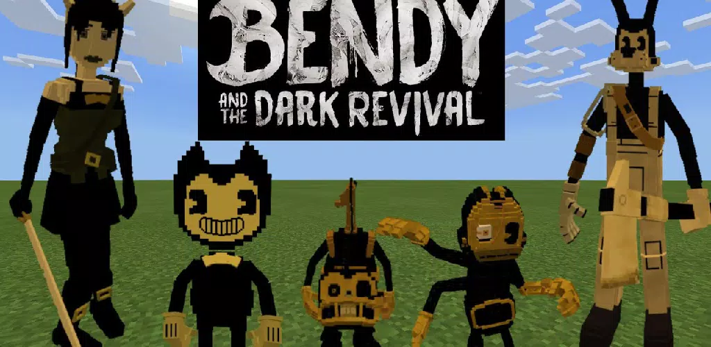 FNF the dark revival bendy mod APK for Android Download