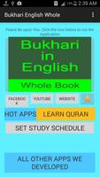 Bukhari in English, full Book Affiche