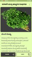 ತರಕಾರಿಗಳು & ಹಣ್ಣುಗಳ ಪ್ರಯೋಜನಗಳು imagem de tela 2