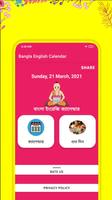 1 Schermata Bangla english calendar 2021 i