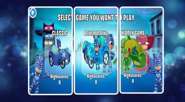 Pj super puzzle : mask Heroes captura de pantalla 1