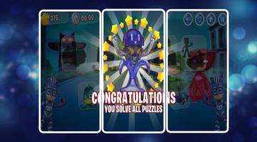 Pj super puzzle : mask Heroes captura de pantalla 2
