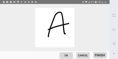 Autism handwriting screenshot 1