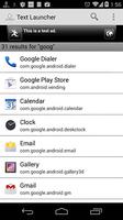 Poster Text Launcher