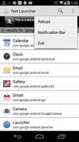 Text Launcher capture d'écran 2