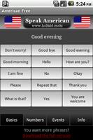 Speak American Free poster