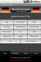 پوستر Speak German Free