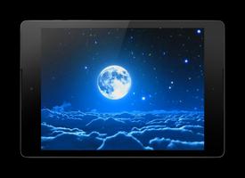 Night Sky Live Wallpapers Affiche