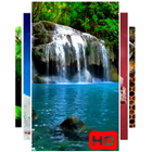 Waterfall Live Wallpaper icône