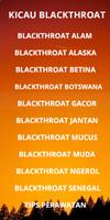 Kumpulan Kicau Blackthroat تصوير الشاشة 1