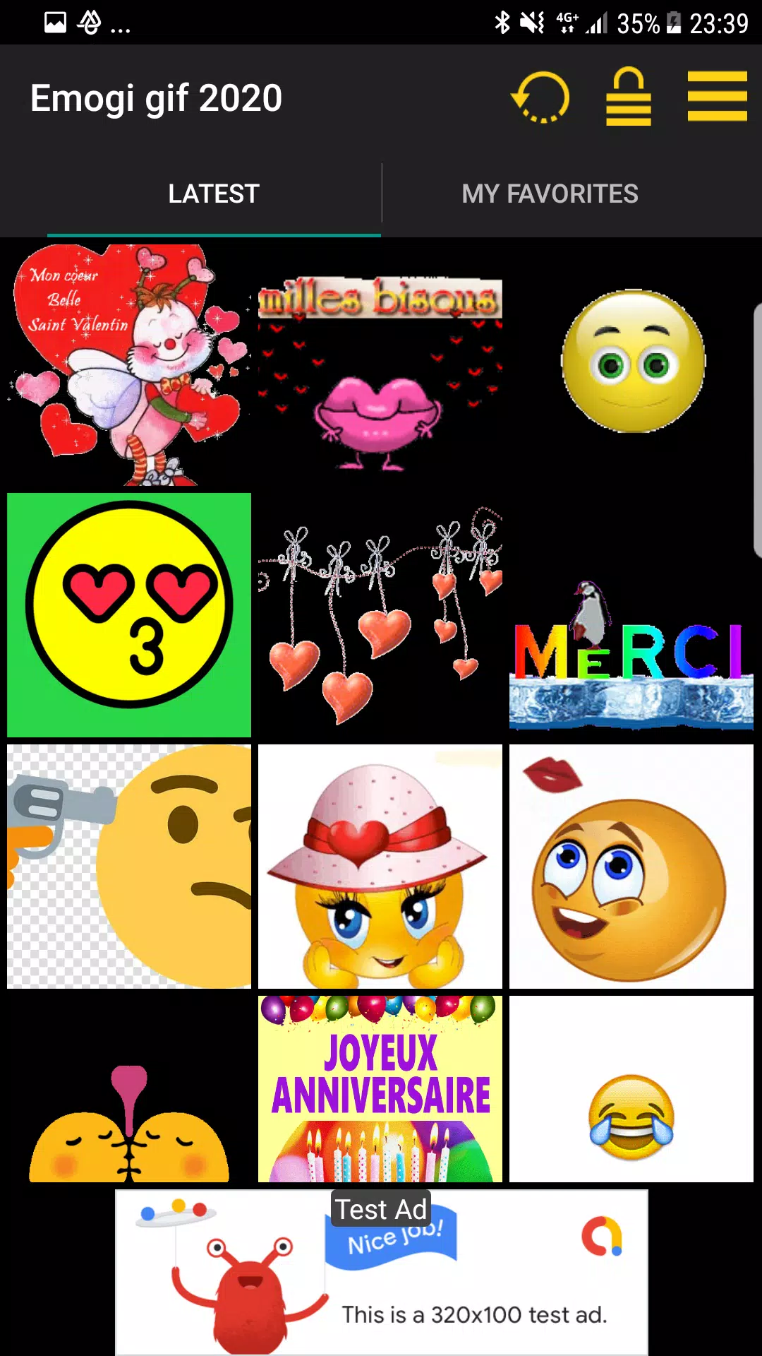 Love Emoji Gif For Android Apk Download