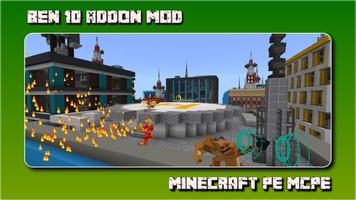 Ben 10 Addon Mod For Minecraft ภาพหน้าจอ 3
