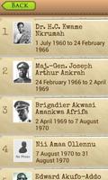 Ghanaian Presidents:L&P (Free) اسکرین شاٹ 1